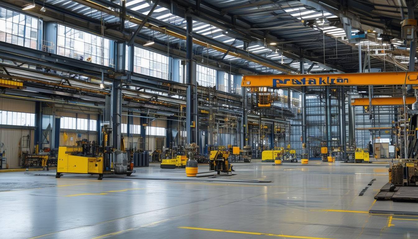 Portalkran in Industriehalle